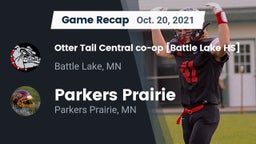 Recap: Otter Tail Central co-op [Battle Lake HS] vs. Parkers Prairie  2021