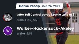 Recap: Otter Tail Central co-op [Battle Lake HS] vs. Walker-Hackensack-Akeley  2021