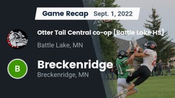 Recap: Otter Tail Central co-op [Battle Lake HS] vs. Breckenridge  2022