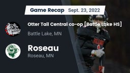 Recap: Otter Tail Central co-op [Battle Lake HS] vs. Roseau  2022