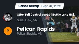 Recap: Otter Tail Central co-op [Battle Lake HS] vs. Pelican Rapids  2022