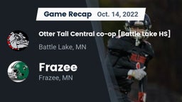 Recap: Otter Tail Central co-op [Battle Lake HS] vs. Frazee  2022