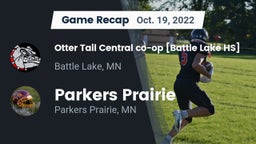 Recap: Otter Tail Central co-op [Battle Lake HS] vs. Parkers Prairie  2022