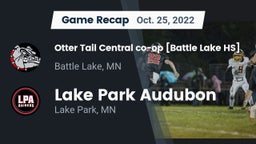 Recap: Otter Tail Central co-op [Battle Lake HS] vs. Lake Park Audubon  2022
