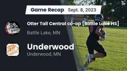 Recap: Otter Tail Central co-op [Battle Lake HS] vs. Underwood  2023