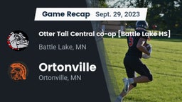 Recap: Otter Tail Central co-op [Battle Lake HS] vs. Ortonville  2023