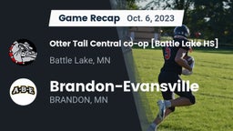 Recap: Otter Tail Central co-op [Battle Lake HS] vs. Brandon-Evansville  2023