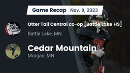 Recap: Otter Tail Central co-op [Battle Lake HS] vs. Cedar Mountain 2023