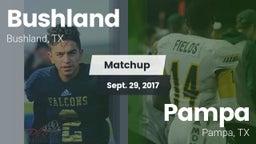 Matchup: Bushland  vs. Pampa  2017