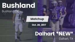 Matchup: Bushland  vs. Dalhart  *NEW* 2017