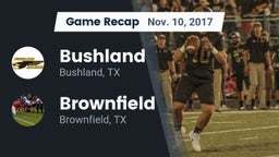 Recap: Bushland  vs. Brownfield  2017
