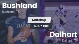 Matchup: Bushland  vs. Dalhart  2018