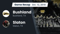Recap: Bushland  vs. Slaton  2018