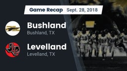 Recap: Bushland  vs. Levelland  2018