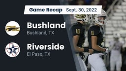 Recap: Bushland  vs. Riverside  2022