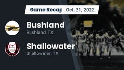 Recap: Bushland  vs. Shallowater  2022