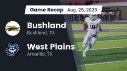 Recap: Bushland  vs. West Plains  2023