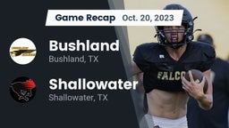 Recap: Bushland  vs. Shallowater  2023