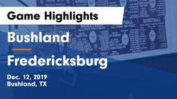 Bushland  vs Fredericksburg  Game Highlights - Dec. 12, 2019