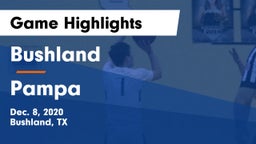 Bushland  vs Pampa  Game Highlights - Dec. 8, 2020