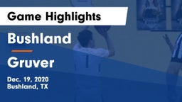 Bushland  vs Gruver  Game Highlights - Dec. 19, 2020