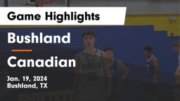 Bushland  vs Canadian  Game Highlights - Jan. 19, 2024