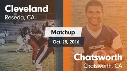 Matchup: Cleveland High vs. Chatsworth  2016