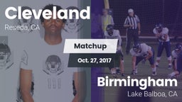 Matchup: Cleveland High vs. Birmingham  2017