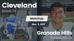 Matchup: Cleveland High vs. Granada Hills  2017