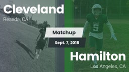 Matchup: Cleveland High vs. Hamilton  2018