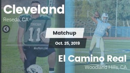 Matchup: Cleveland High vs. El Camino Real  2019