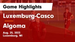 Luxemburg-Casco  vs Algoma  Game Highlights - Aug. 25, 2023