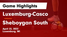 Luxemburg-Casco  vs Sheboygan South  Game Highlights - April 23, 2022