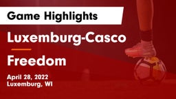 Luxemburg-Casco  vs Freedom  Game Highlights - April 28, 2022