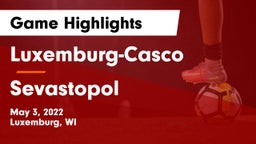 Luxemburg-Casco  vs Sevastopol  Game Highlights - May 3, 2022