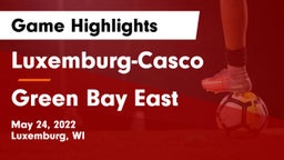 Luxemburg-Casco  vs Green Bay East  Game Highlights - May 24, 2022
