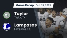 Recap: Taylor  vs. Lampasas  2023