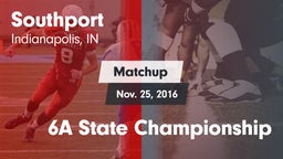 Matchup: Southport High vs. 6A State Championship 2016