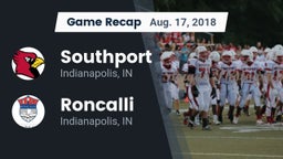 Recap: Southport  vs. Roncalli  2018