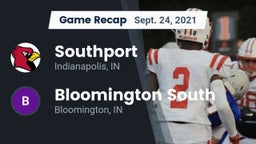 Recap: Southport  vs. Bloomington South  2021