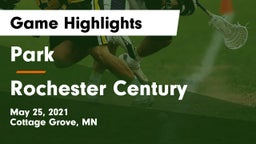 Park  vs Rochester Century  Game Highlights - May 25, 2021
