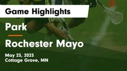 Park  vs Rochester Mayo  Game Highlights - May 23, 2023