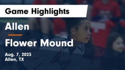 Allen  vs Flower Mound Game Highlights - Aug. 7, 2023