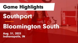 Southport  vs Bloomington South  Game Highlights - Aug. 31, 2023