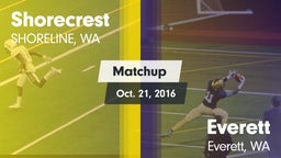 Matchup: Shorecrest High vs. Everett  2016
