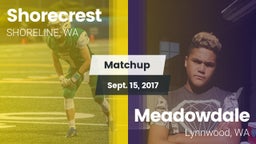 Matchup: Shorecrest High vs. Meadowdale  2017