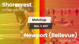 Matchup: Shorecrest High vs. Newport  (Bellevue) 2017