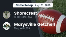 Recap: Shorecrest  vs. Marysville Getchell  2018