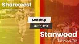Matchup: Shorecrest High vs. Stanwood  2018