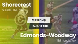 Matchup: Shorecrest High vs. Edmonds-Woodway  2019